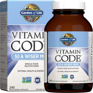 Garden of life Vitamin code 50 & wiser men
