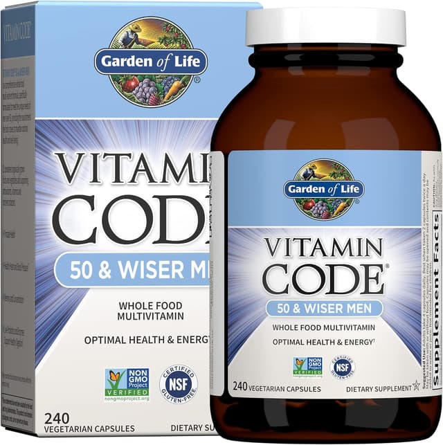 Garden of life Vitamin code 50 & wiser men