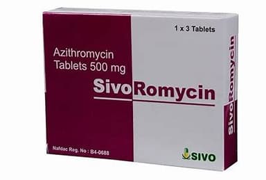 SIVOROMYCIN AZITHROMYCIN 500MG