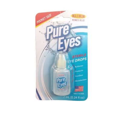 Pure eyes sterile eye drops 7ml