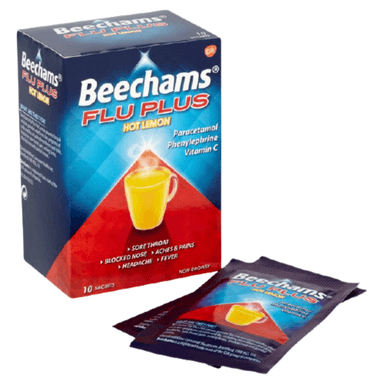BEECHAMS FLU PLUS(HOT LEMON)