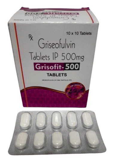 GRISOFIT GRISEOFULVIN 500MG X 100 TABS