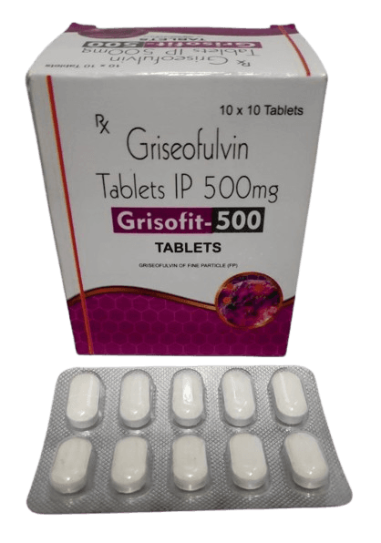 GRISOFIT GRISEOFULVIN 500MG X 100 TABS