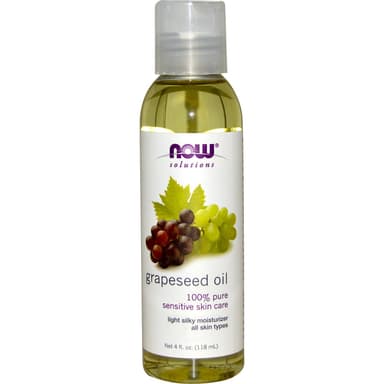 NOW SOLUTIONS GRAPESEED OIL 118ML