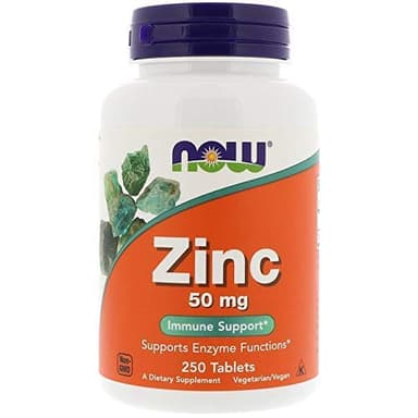 NOW FOODS ZINC GLUCONATE 50MG BY 100