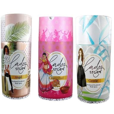 LADY STORM BODY SPRAY - GENTLE
