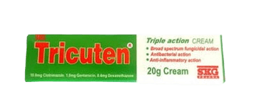 TRICUTEN TRIPPLE ACTION CREAM 20G