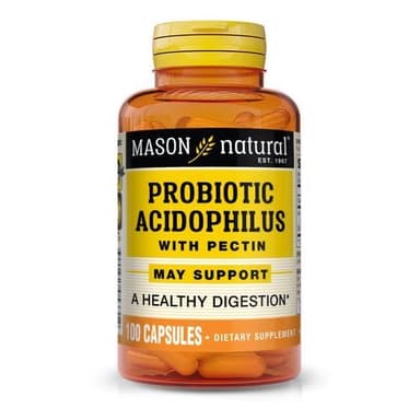 MASON NATURALS PROBIOTIC ACIDOPHILUS WITH PECTIN X 100 CAPS