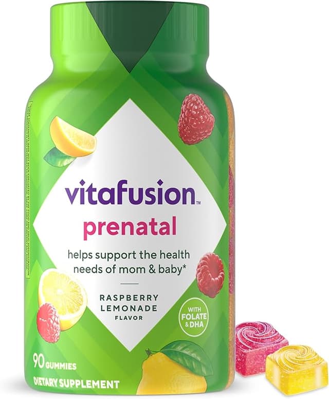 VITFUSION PRENATAL RASPBERRY & LEMONADE FLAVOR X 90 GUMMIES