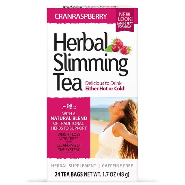 HERBAL SLIMING TEA(CRANRASPBERRY) X24