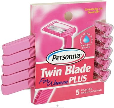 PERSONNA WOMEN TWIN BLADE RAZORS