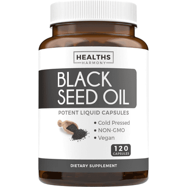 HEALTH HARMONY BLACK SEED OIL CAPSULES BY 120