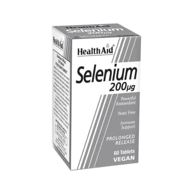 HEALTH AID SELENIUM 200UG X 60
