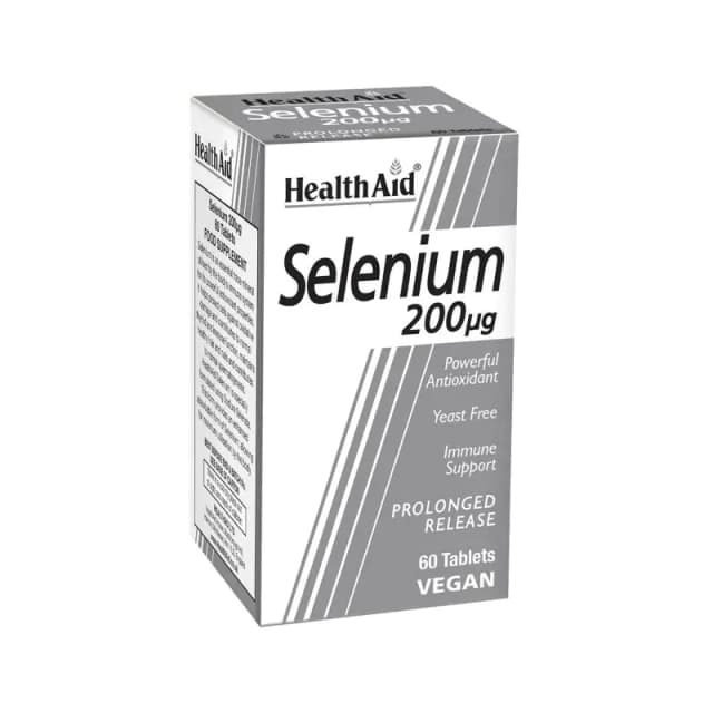 HEALTH AID SELENIUM 200UG X 60