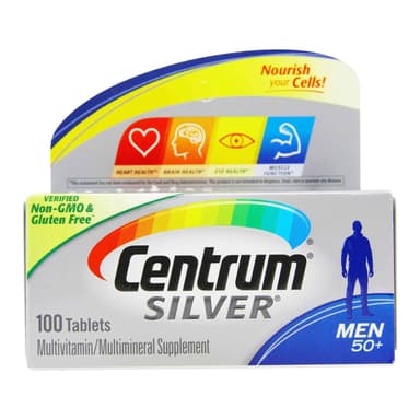 CENTRUM SILVER MEN 50+ X 100 TABS