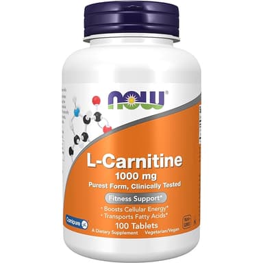 NOW FOODS L-CARNITINE 1000MG BY 50