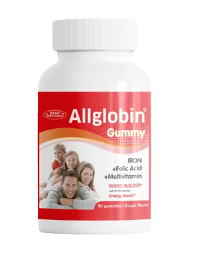 ALLGLOBIN GUMMY IRON X 90 TABS