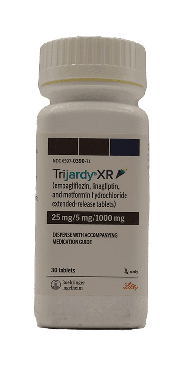 Trijardy XR 25mg/5mg/1000mg tablets