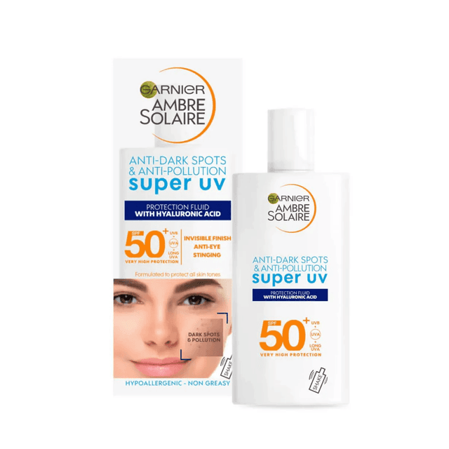 GARNIER ANTI-DARK SPOT & ANTI-POLLUTION SUPER UV SPF50+ 40ML