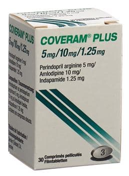 COVERAM PLUS 5mg/1.25mg/10mg