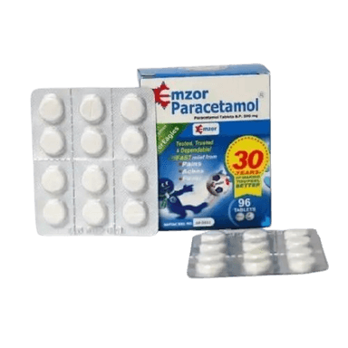 EMZOR PARACETAMOL TABS *12 (1S)