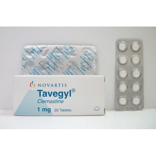 TAVEGYL 1MG X10 TABS(PACK)