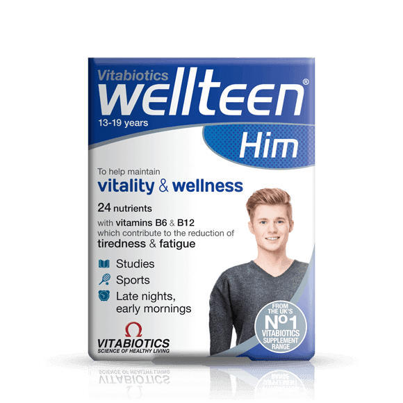 WELLTEEN HIM 13-19 YEARS X 30 TABS