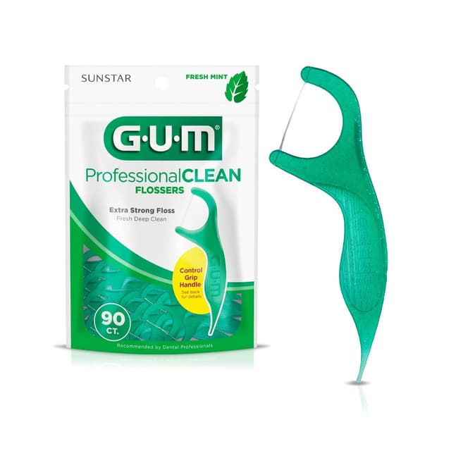 GUM PROFFESSIONAL CLEAN DENTAL FLOSSERS