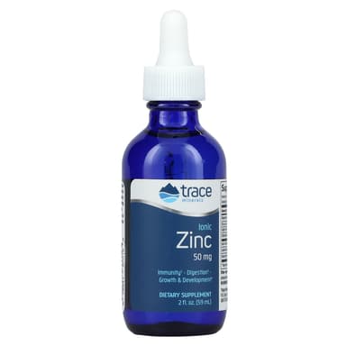 TRACE MINERALS IONIC ZINC 50MG
