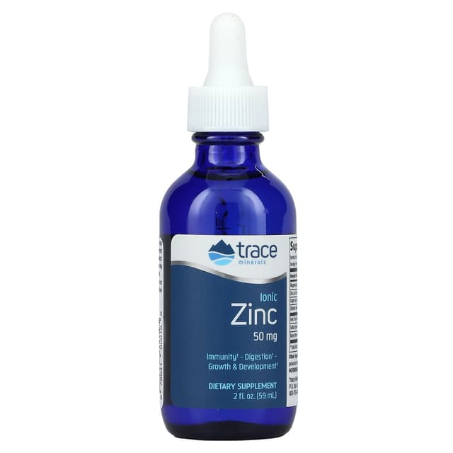 TRACE MINERALS IONIC ZINC 50MG