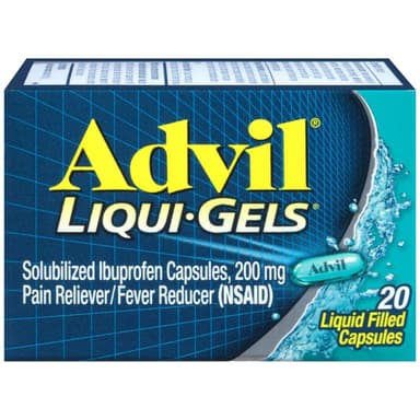 ADVIL LIQUID GEL 200MG