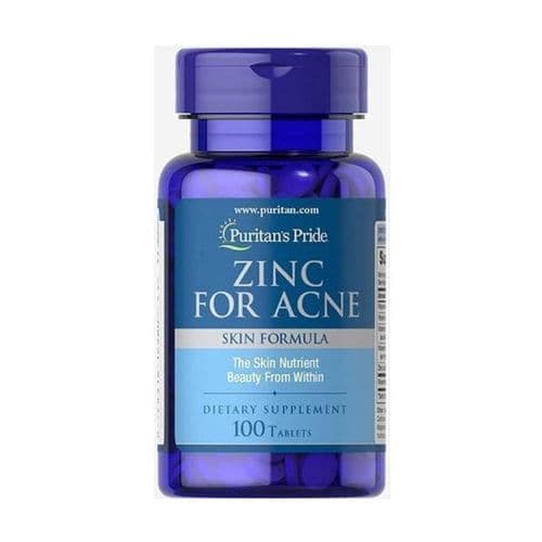 Puritan's Pride Zinc for acne 100 tablets