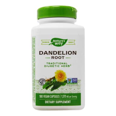 NATURE'S WAY DANDELION ROOT 1575MG X 100 VEG CAPS