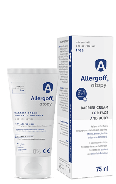 ALLERGOFF® BARRIER CREAM FOR FACE AND BODY 75ml