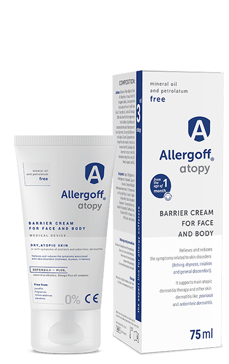 ALLERGOFF® BARRIER CREAM FOR FACE AND BODY 75ml