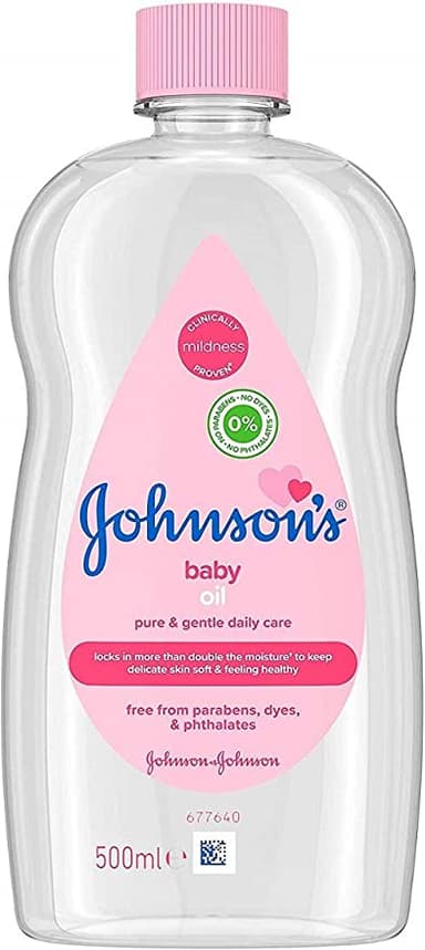 JOHNSON BABY OIL 500ML