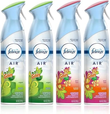 FEBREZE AIR FRESHNER & ODOR ELIMINATOR GAIN ORIGINAL FRESH SCENTS 250G