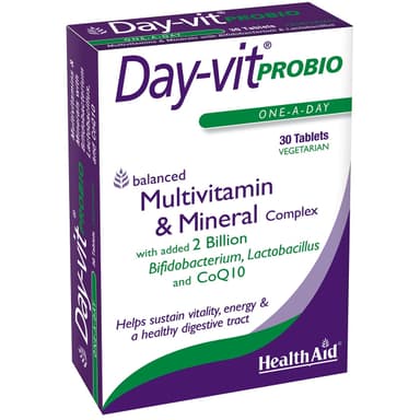 HEALTH AID DAY-VIT PROBIO TABLETS X 30