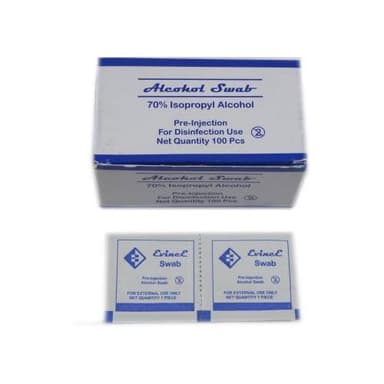 ALCOHOL SWAB X 100 PCS(PACK)