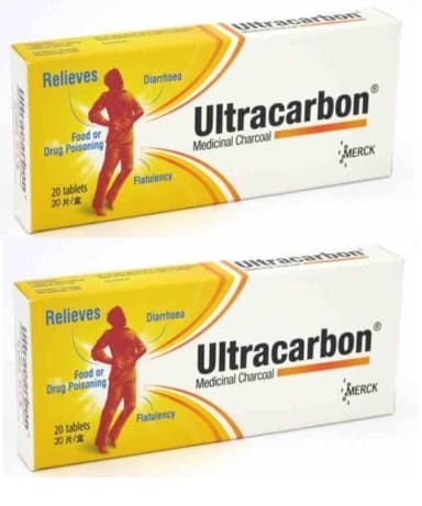 Uracarbon activated charcoal tablets (1)
