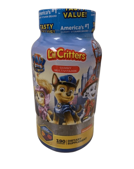 L'IL CRITTERS SUPER HERO UPS VITAMIN X 190 GUMMIES