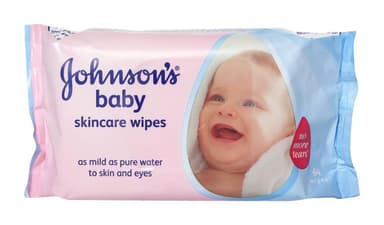 JOHNSON BABY WIPES X 64