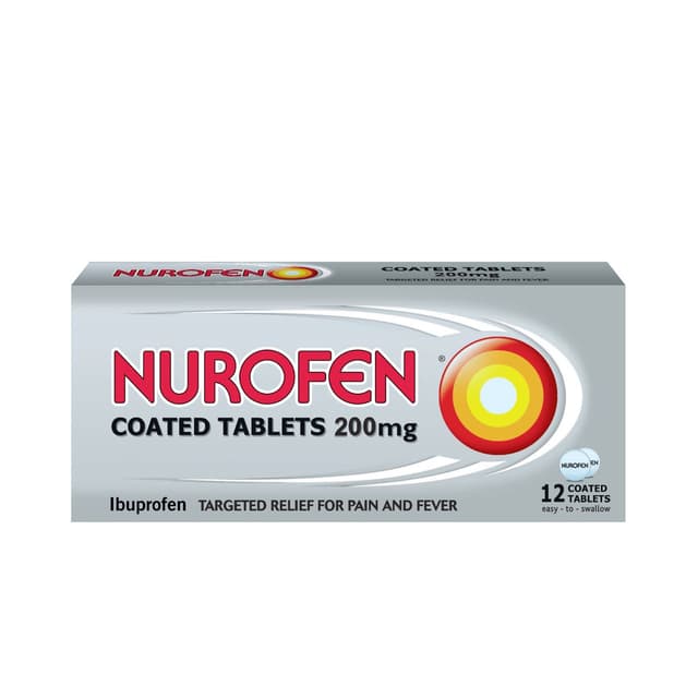 NUROFEN 200MG * 12 CAPS