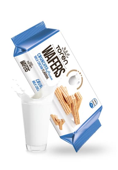 TOREN WAFERS(MILK CREAM) 55G