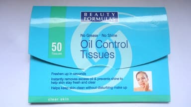 BEAUTY FORMULAS OIL CONTROL TISSUES X 50