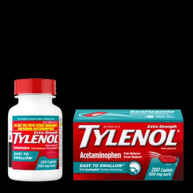 TYLENOL EXTRA STRENGHT 500MG BY 2