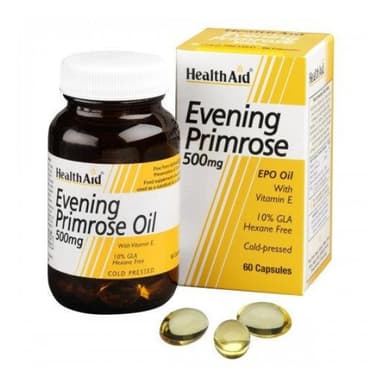 HEALTH AID EVENING PRIMROSE 500MG