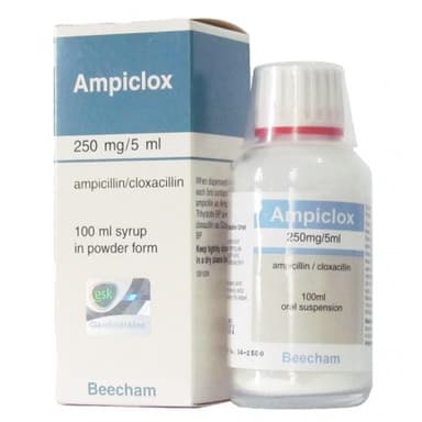 BEECHAM AMPICLOX SUSPENSION