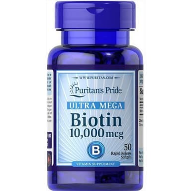 PURITAN PRIDE BIOTIN 10,000MCG