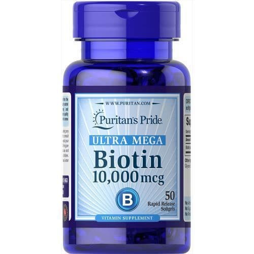 PURITAN PRIDE BIOTIN 10,000MCG